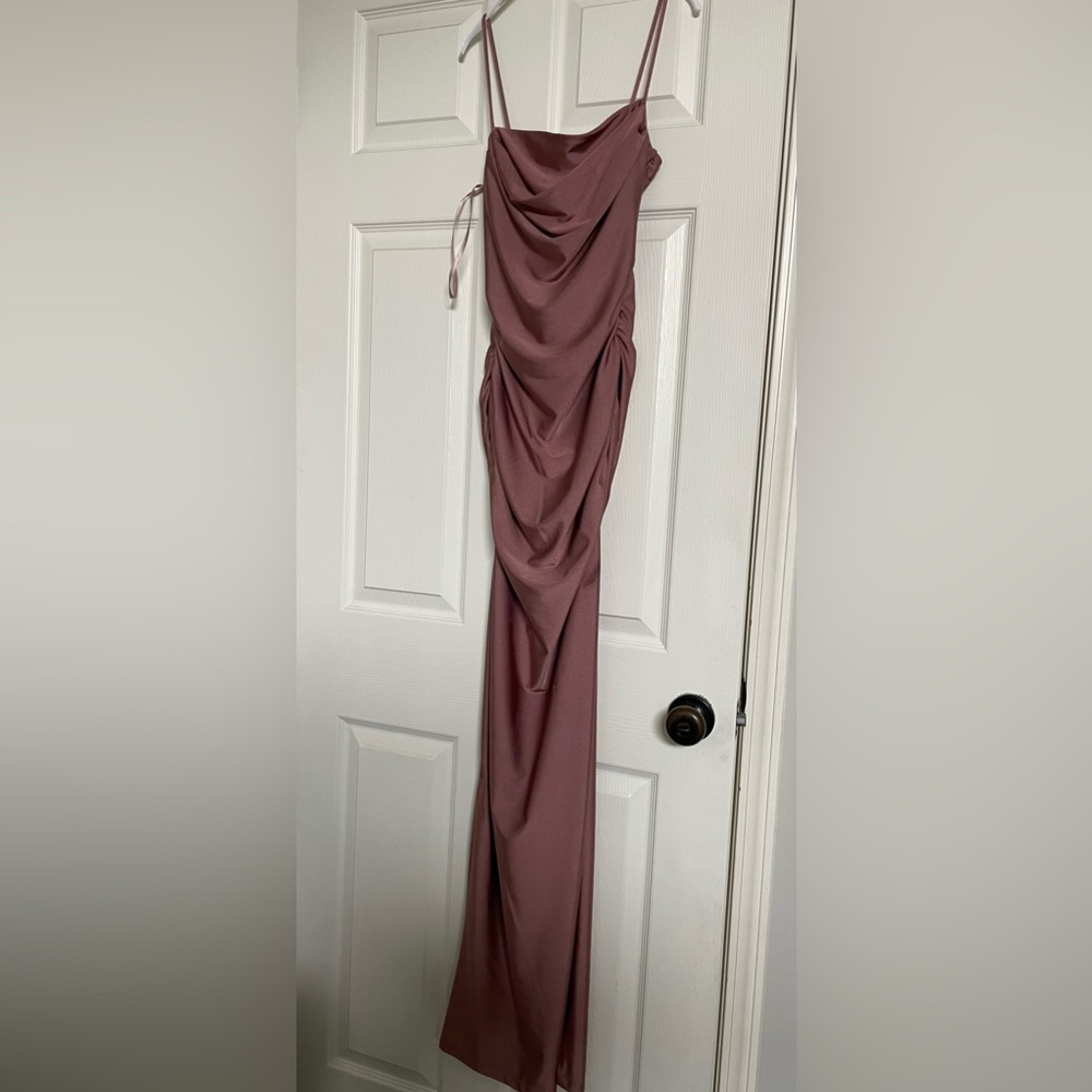 Mauve silk prom dress from Windsor size S